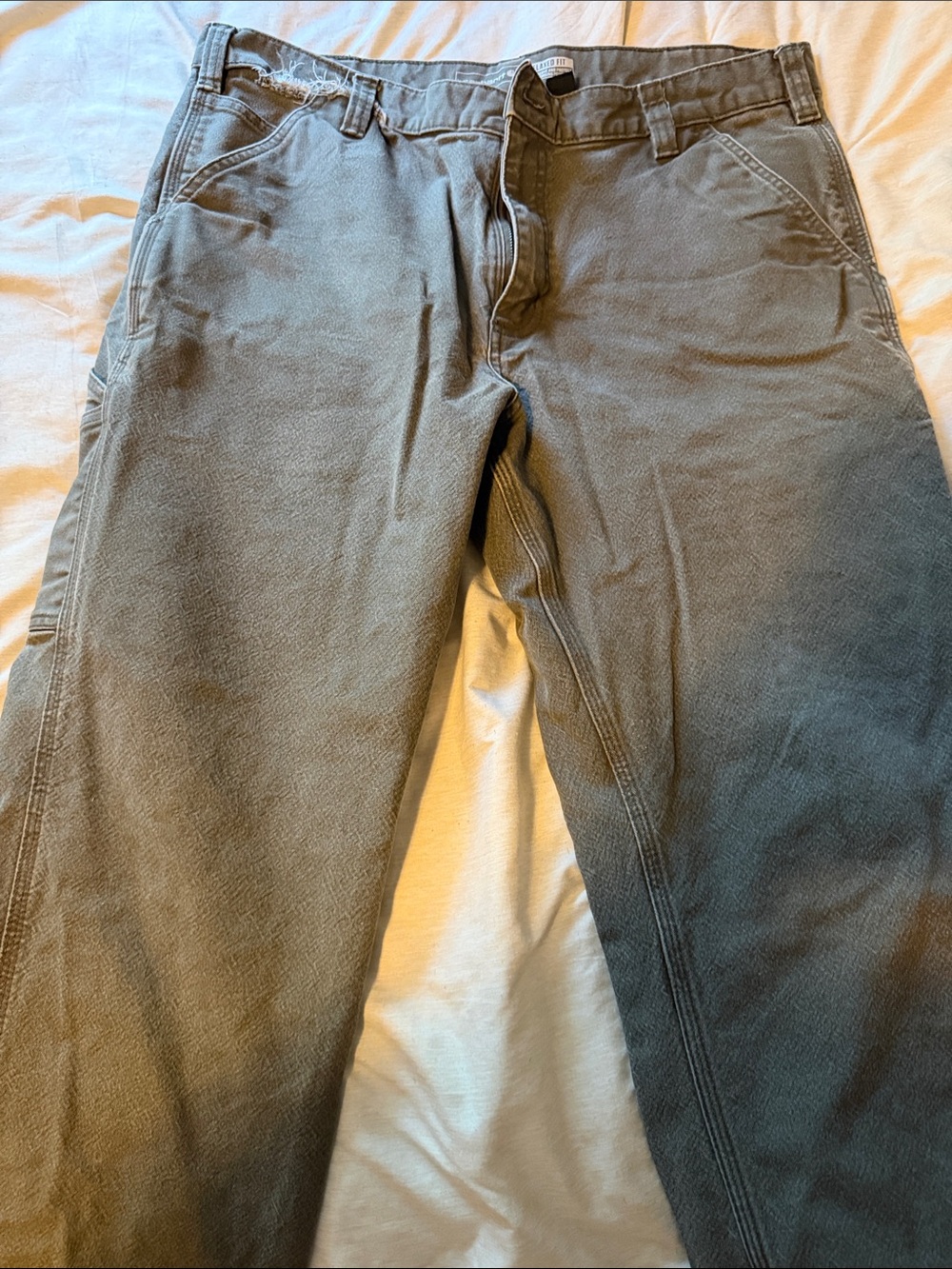 Carhartt Men's Olive Workwear Cargo Pants